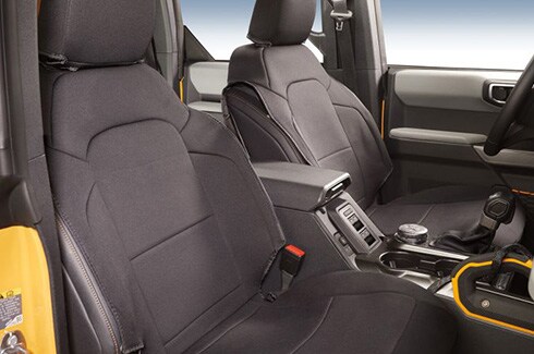 Discover Ford Bronco Accessories in PR, Seat Covers - Neoprene By Coverking, Front, For 4-Door